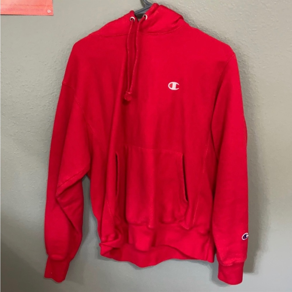 Champion Hoodie Red